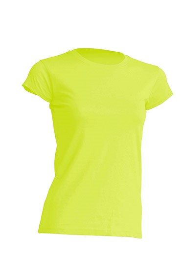 REGULAR T-SHIRT LADY giallo fluor REGULAR T-SHIRT LADY giallo fluor